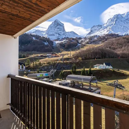 Διαμέρισμα 6 Pers. Avec Balcon Et Acces Direct Aux Pistes A Eaux-bonnes - Fr-1-400-6 Gourette