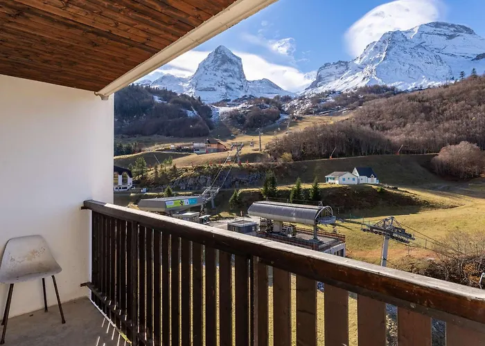 Διαμέρισμα 6 Pers. Avec Balcon Et Acces Direct Aux Pistes A Eaux-bonnes - Fr-1-400-6 Gourette